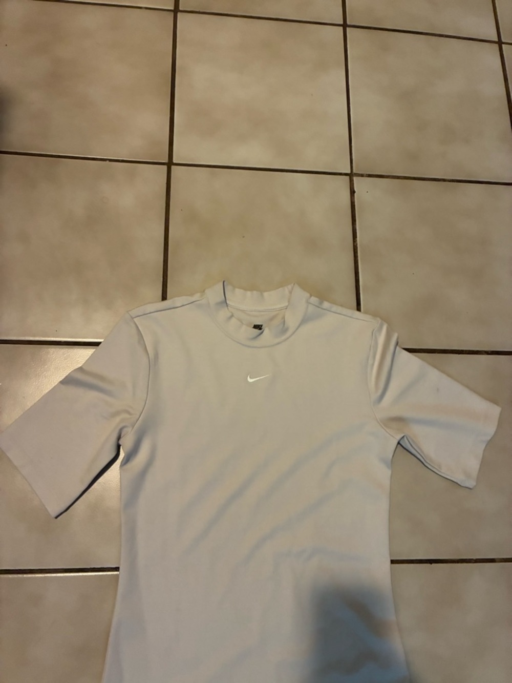 Nike Beige Midi Dress with Small Swoosh - Picture 3 of 6